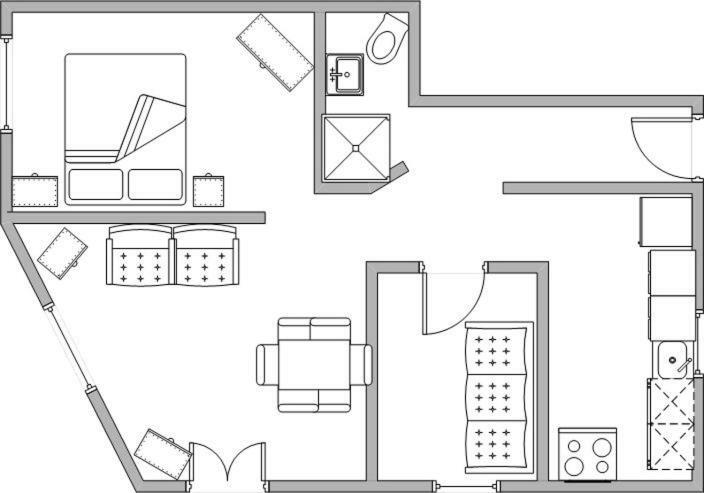 Apartment 14Bis อองทีบส์ ภายนอก รูปภาพ